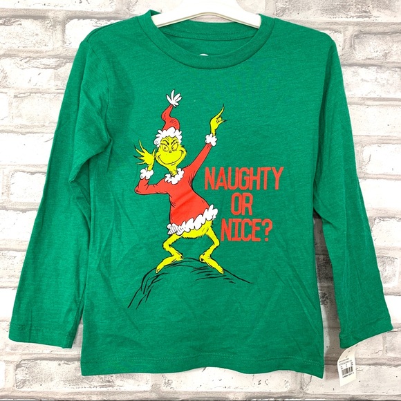 Dr Seuss Grinch Naughty Or Nice Long 